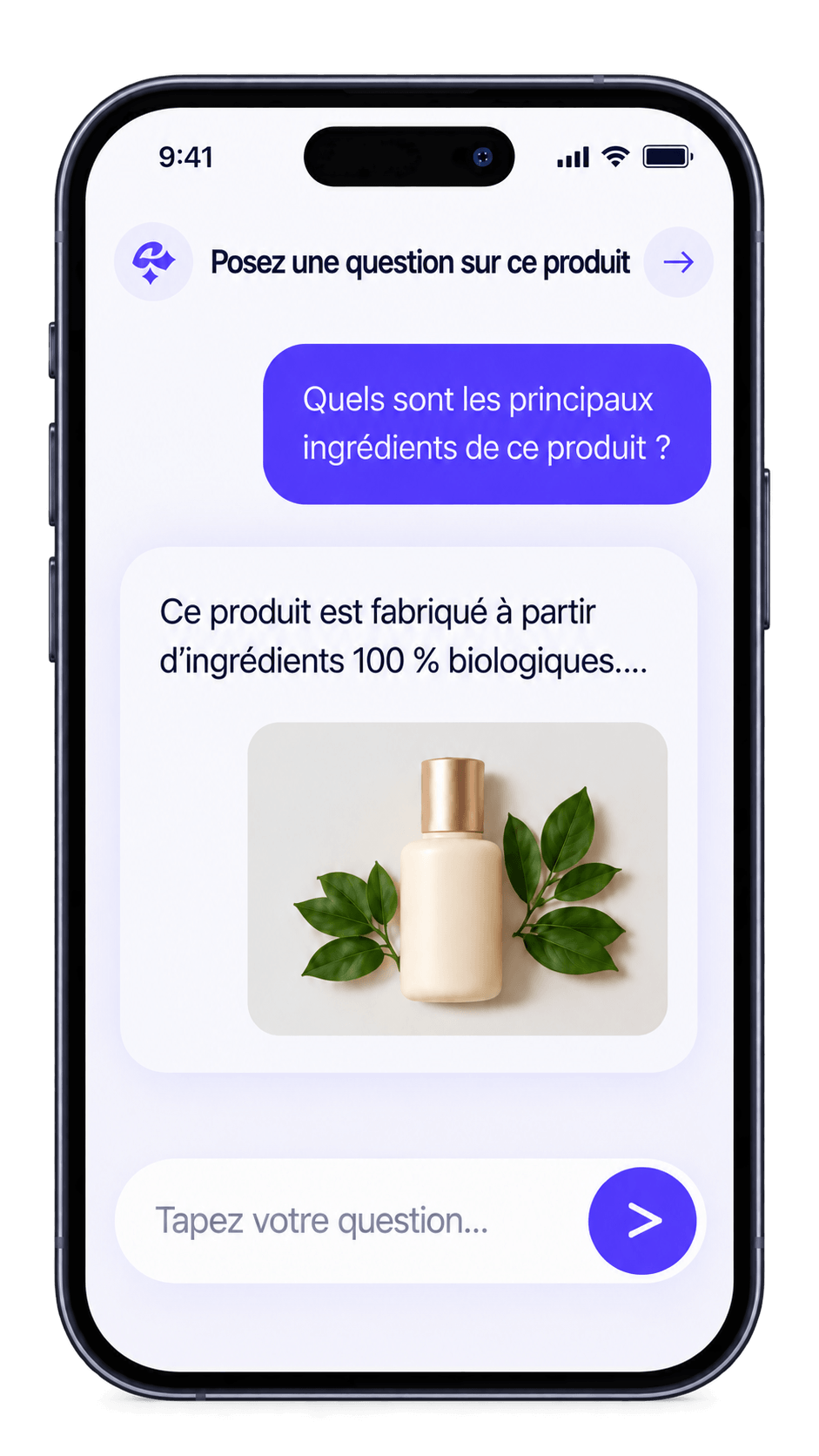 Chat IA du produit